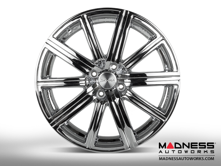 MINI Cooper 17” Custom Wheels by DeCorsa - Illusion - Chrome Finish (R50 / R52 / R53 / R55 / R56 / R57 / R58 / R59 Model) – R99